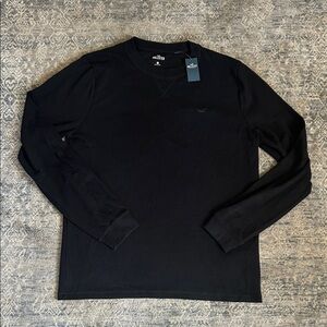 Hollister Black Long Sleeve Shirt